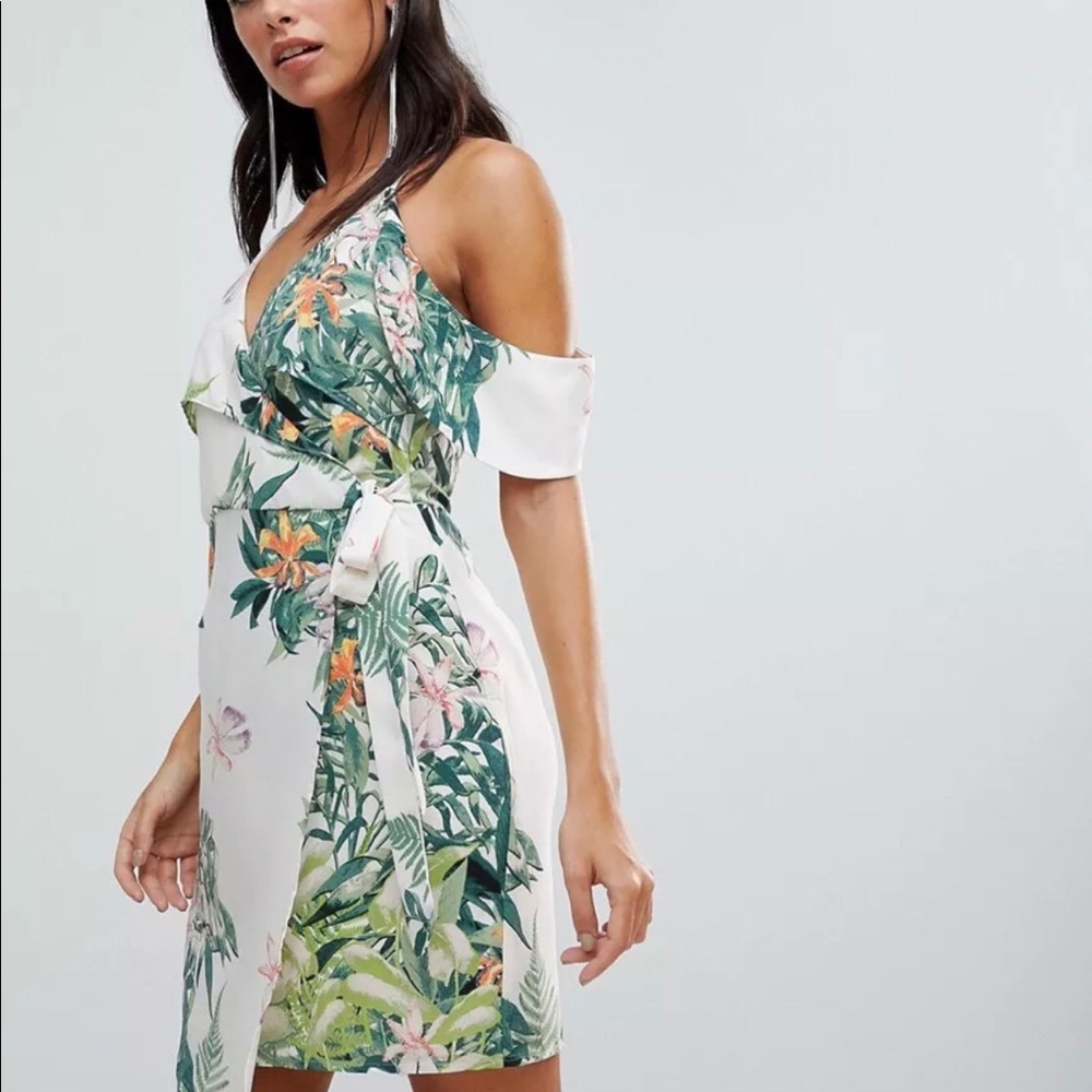Adelyn Rae Wrap Dress - Picture 2 of 7